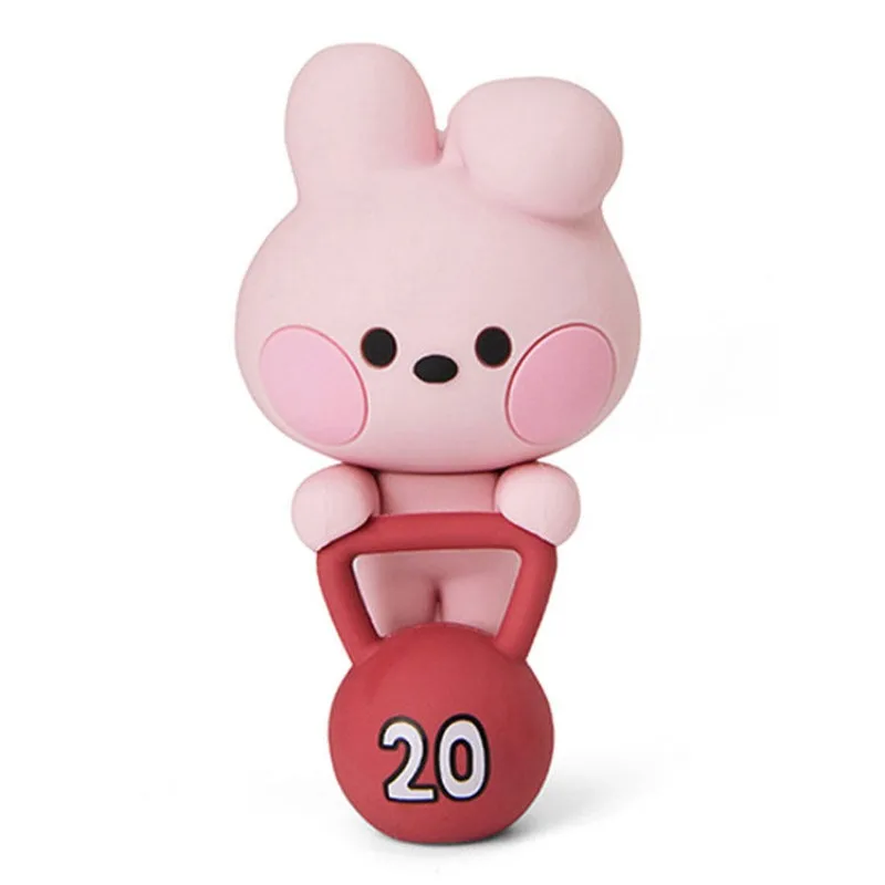 BTS Kim Tae Hyung Jeon Jung Kook Cute Cartoon Image Cup Hanging Cup Rim Suspend Doll Decoration Q-version Ornament Periphery view 5