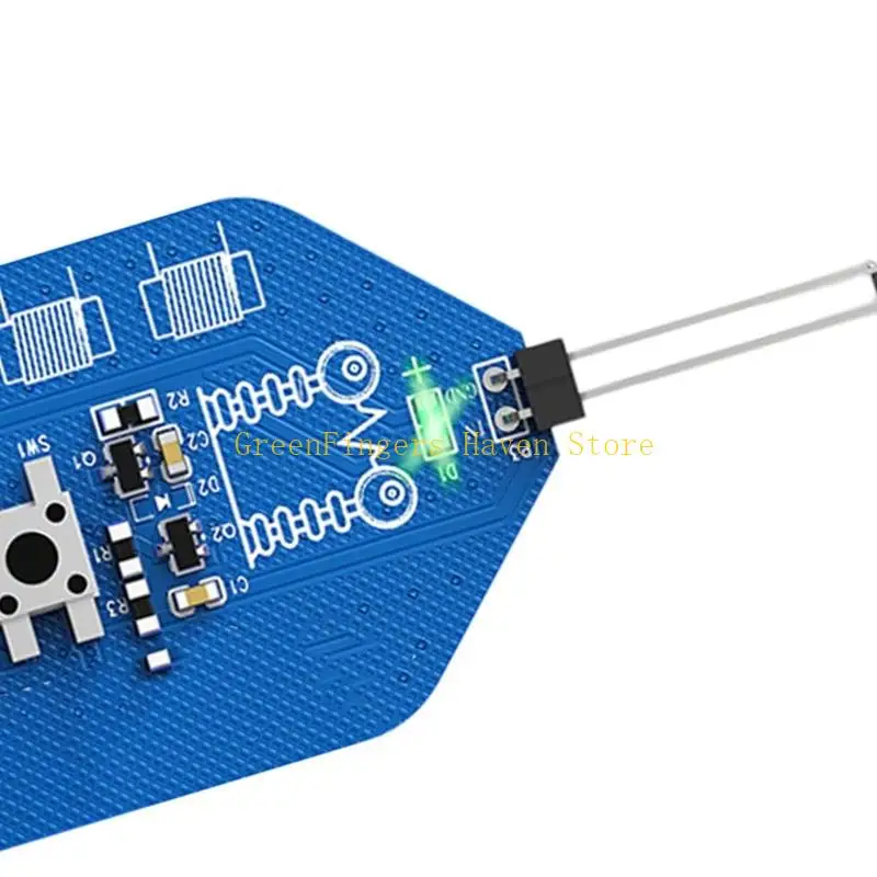 F68D Portable Digital Analyzers Inductor Tester Intelligent LED Feedback For Efficient Mobile Device Maintenance Tool