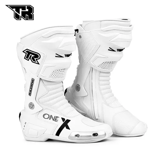 Zapatos de motociclismo TR Tiger, botas de ciclismo para hombre, cuatro estaciones, impermeables, protección contra caídas, motociclista, carreras sh