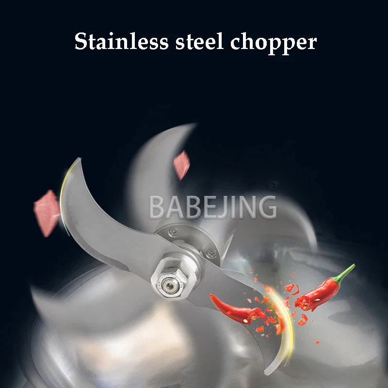 Electric Fully Automatic Vegetable Chopper Carrot And Cabbage Cutting Machine Commercial Granular Fresh Meat Filling Mixer