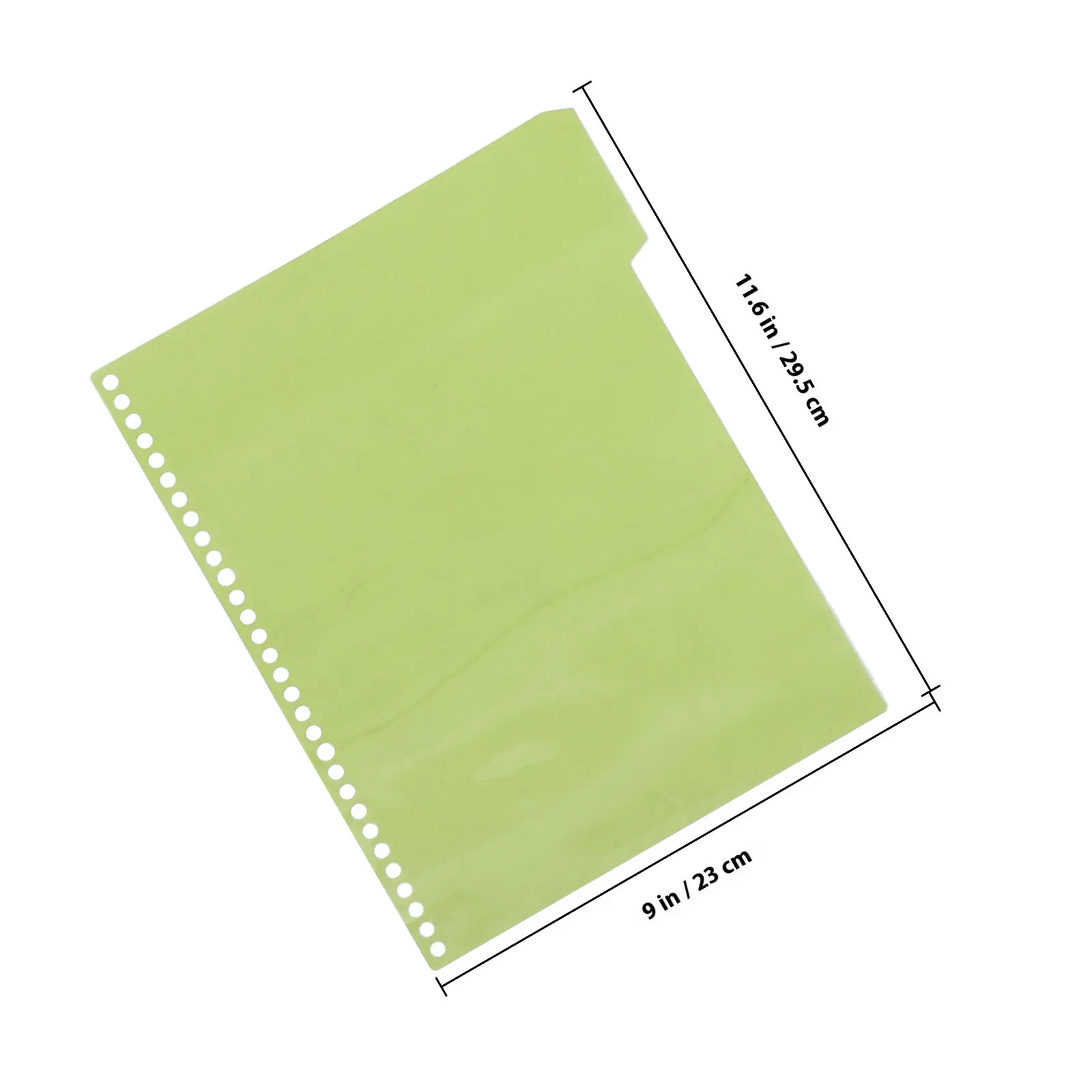 4Sets Plastic Tab Binder Dividers A4 Size Index Dividers for Notebooks Journals Reports Presentations Folder Organization