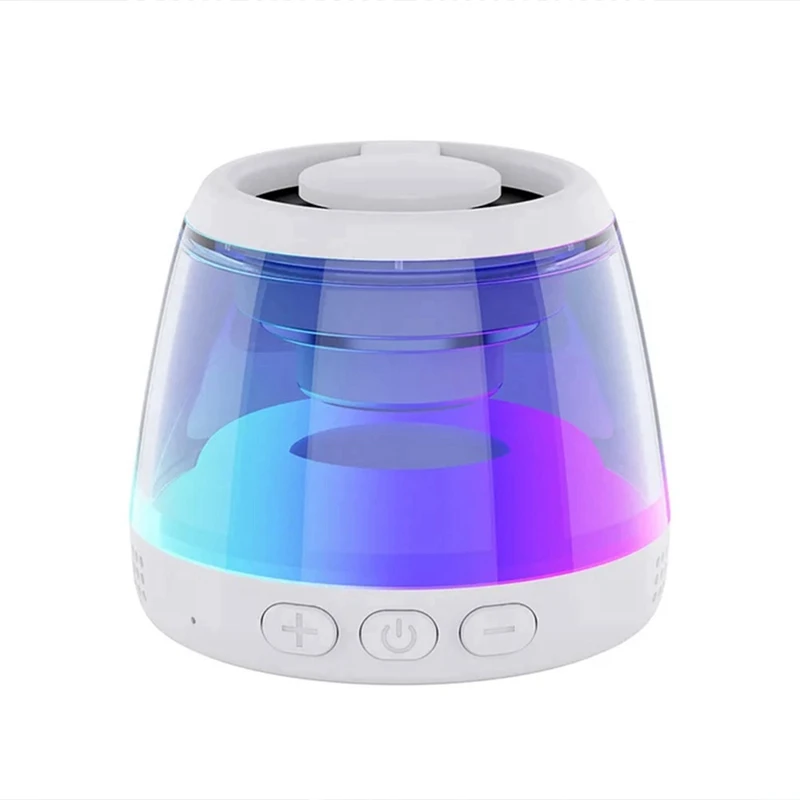 Magnetic Bluetooth Speaker With RGB Lighting,Mini Portable Sound Box,Wireless Phone Holder And Bluetooth Speaker Tower