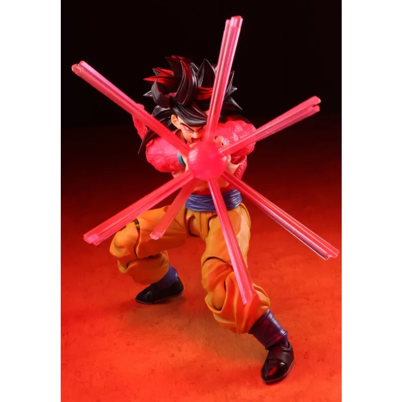 In Stock！100%Original Bandai S.H.Figuarts Dragon Ball GT SSJ4 Super Saiyan 4 Son Goku Action Anime Figures Models Toys Gifts view 2
