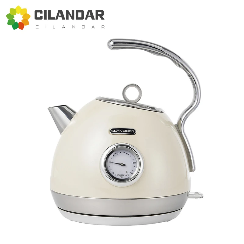 

Household retro electric kettle hot water large capacity household kettle 316 stainless steel imported temperature control