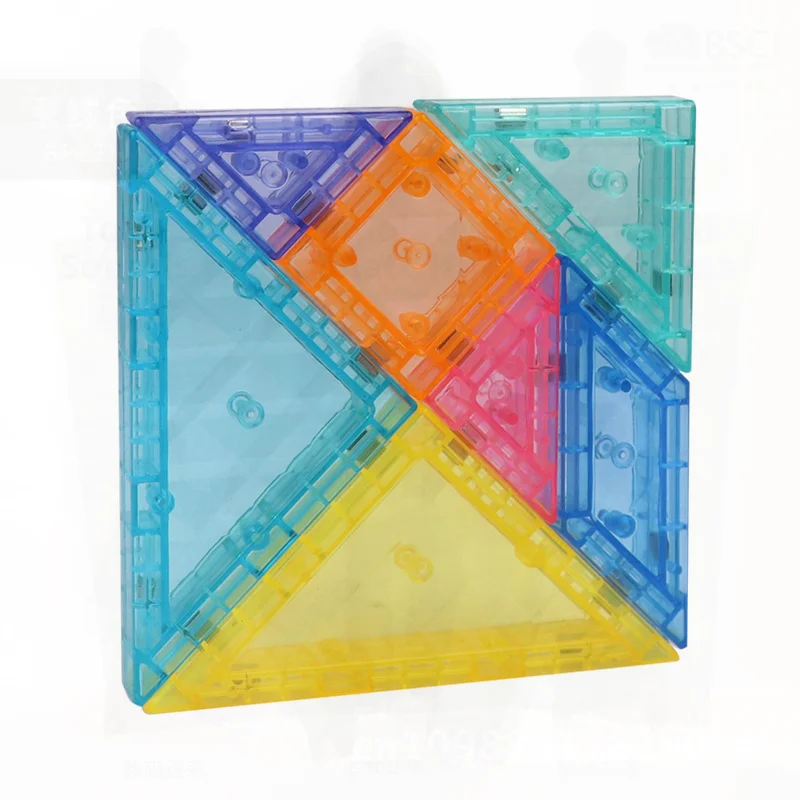 لغز مغناطيسي تعليمي للأطفال، لعبة تعليمية لرياض الأطفال، التعليم المبكر، بلاستيك فكر ثلاثي الأبعاد #4