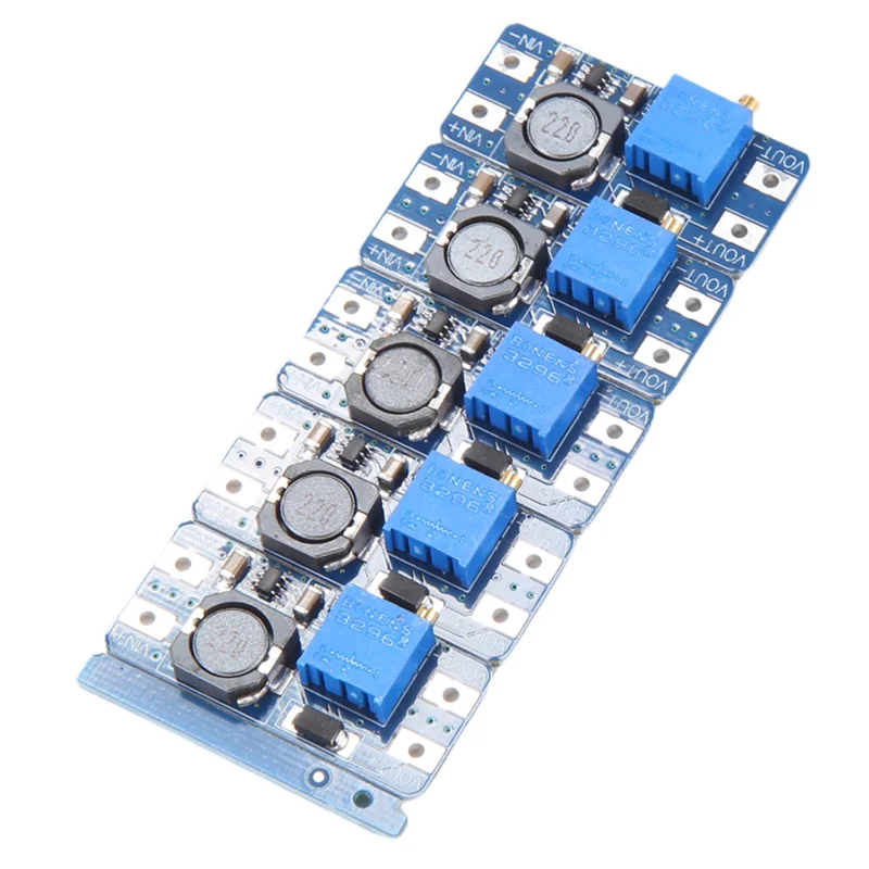 10Pcs DC-DC Boost Module 2A Boost Board Input 3V/5V To Boost 5V/9V/12V/24V Adjustable Multi-Function Convenient Module