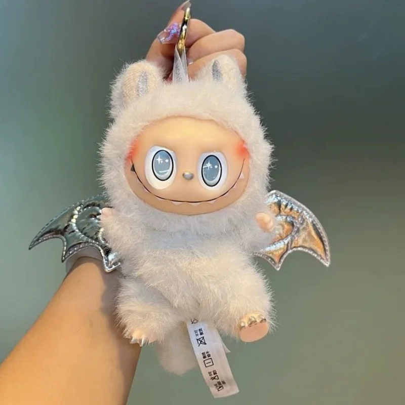 Monster Labubu Zimomo Angel Series Creative Change Doll Diy Figure Vinyl Pendant Doll Model Toy Refit Toy Children Birthday