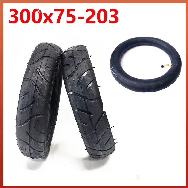 12 inch children's tricycle tire hand propelled bicycle inflated 300x75-203 inner tube outer tube front and rear tires