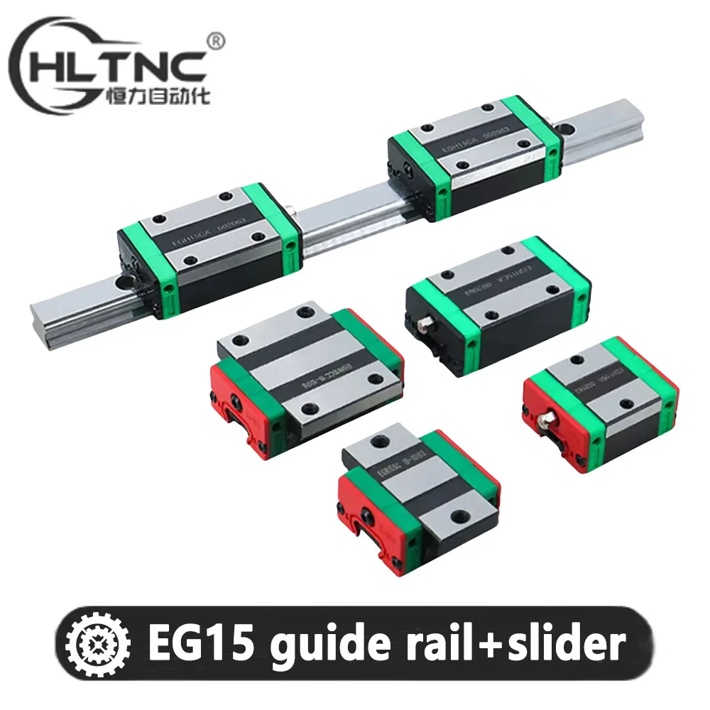 

Низкопрофильная направляющая HLTNC 2 шт. 15 мм EGR15 200 мм 1000 мм + 4 шт. ползунков EGH15CA EGH15SA EGW15CC EGW15SC