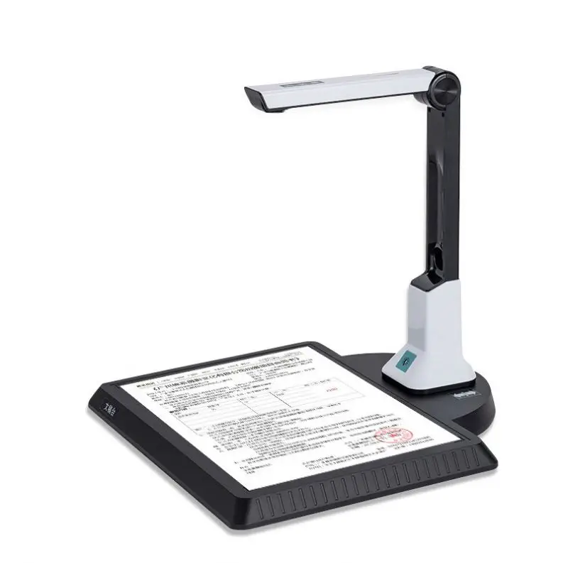 

KC5M01 Scanner A4 A5 High Speed Document Scanner Foldable for Picture Photos Magazines with Hard Base