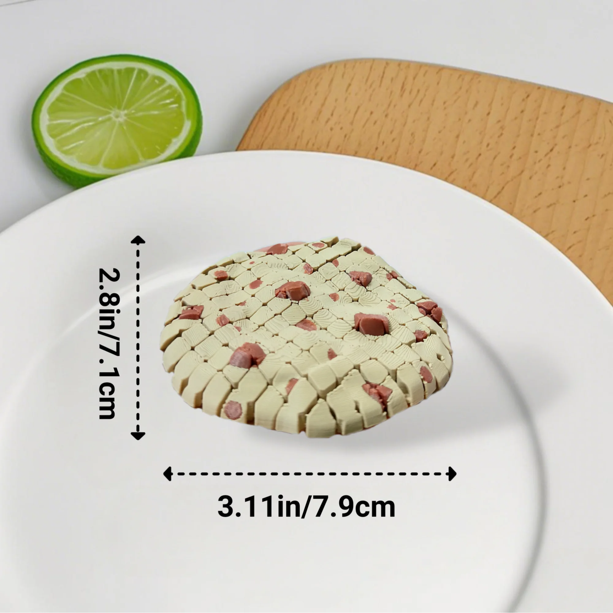 تمثال كوكي النشاط هذا مصنوع من البلاستيك وليس من السهل كسرها. إنها هدية مثالية للمكاتب وغرف المعيشة ودي