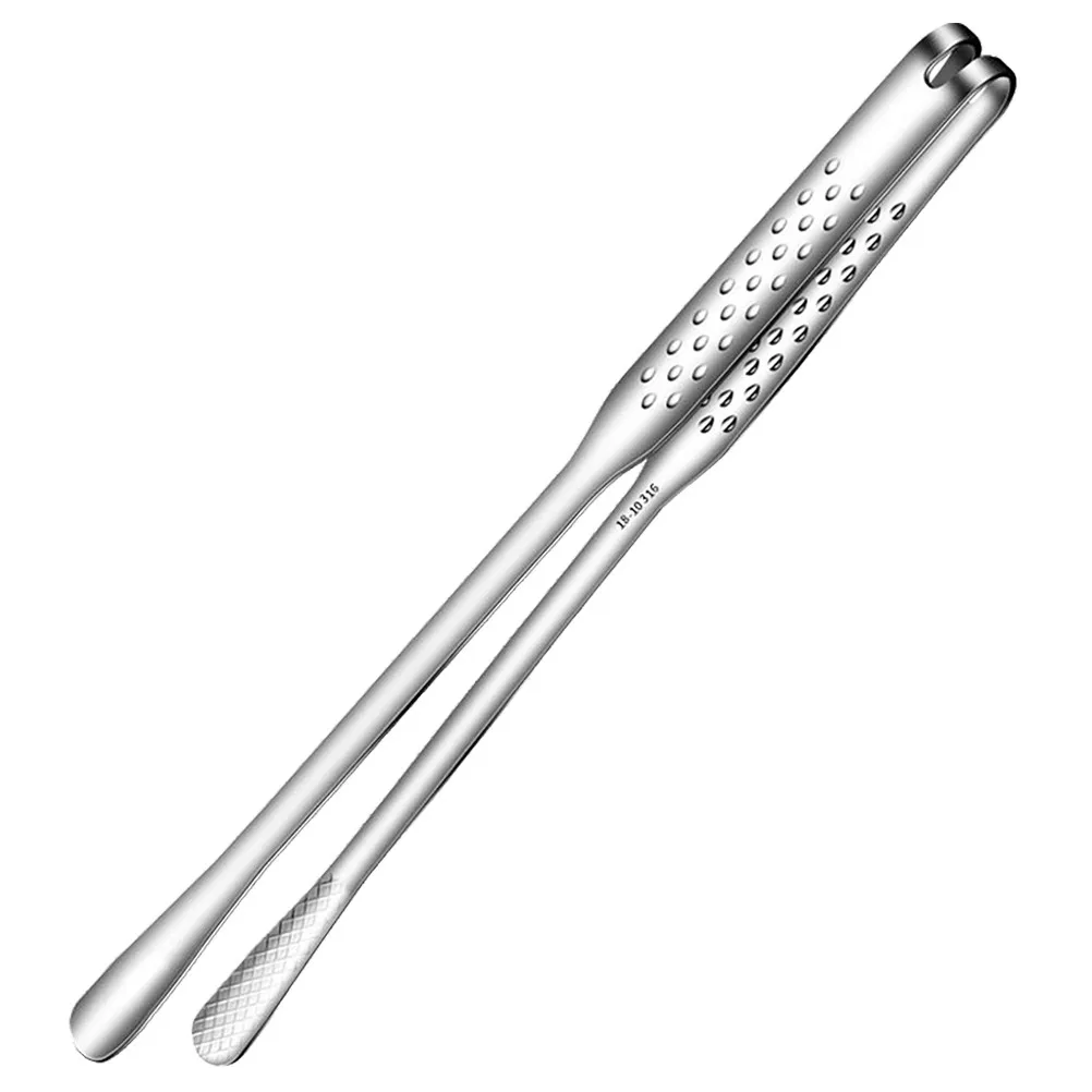 Stainless Steel Lightweight Food Tong Bbq Steak Bread Clamp Multi-Use Buffet Serving Kitchen Tool Korean Bbq Tongs
