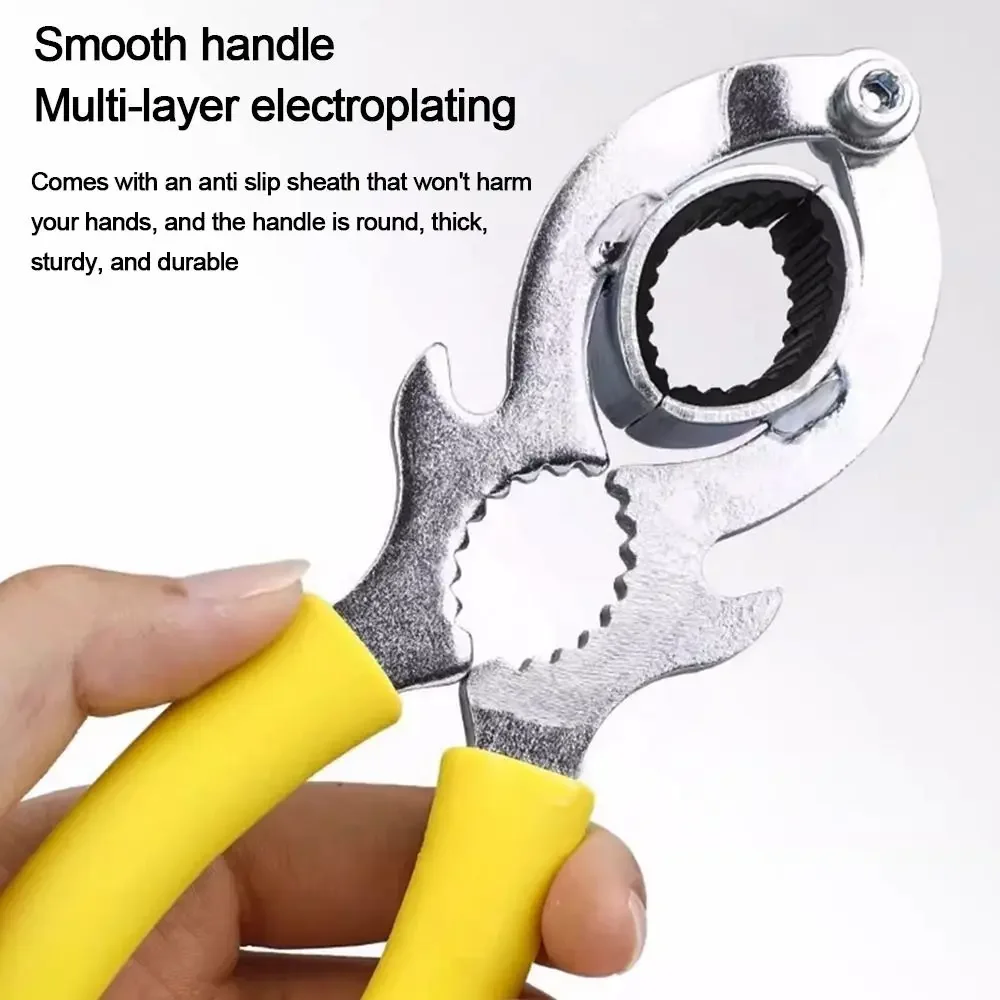 

Non-slip Faucet Bubbler Wrench Kitchen Dish Basin Sink Nozzle Removal Tool Water Tap Disassembly Installation Repair Spanner