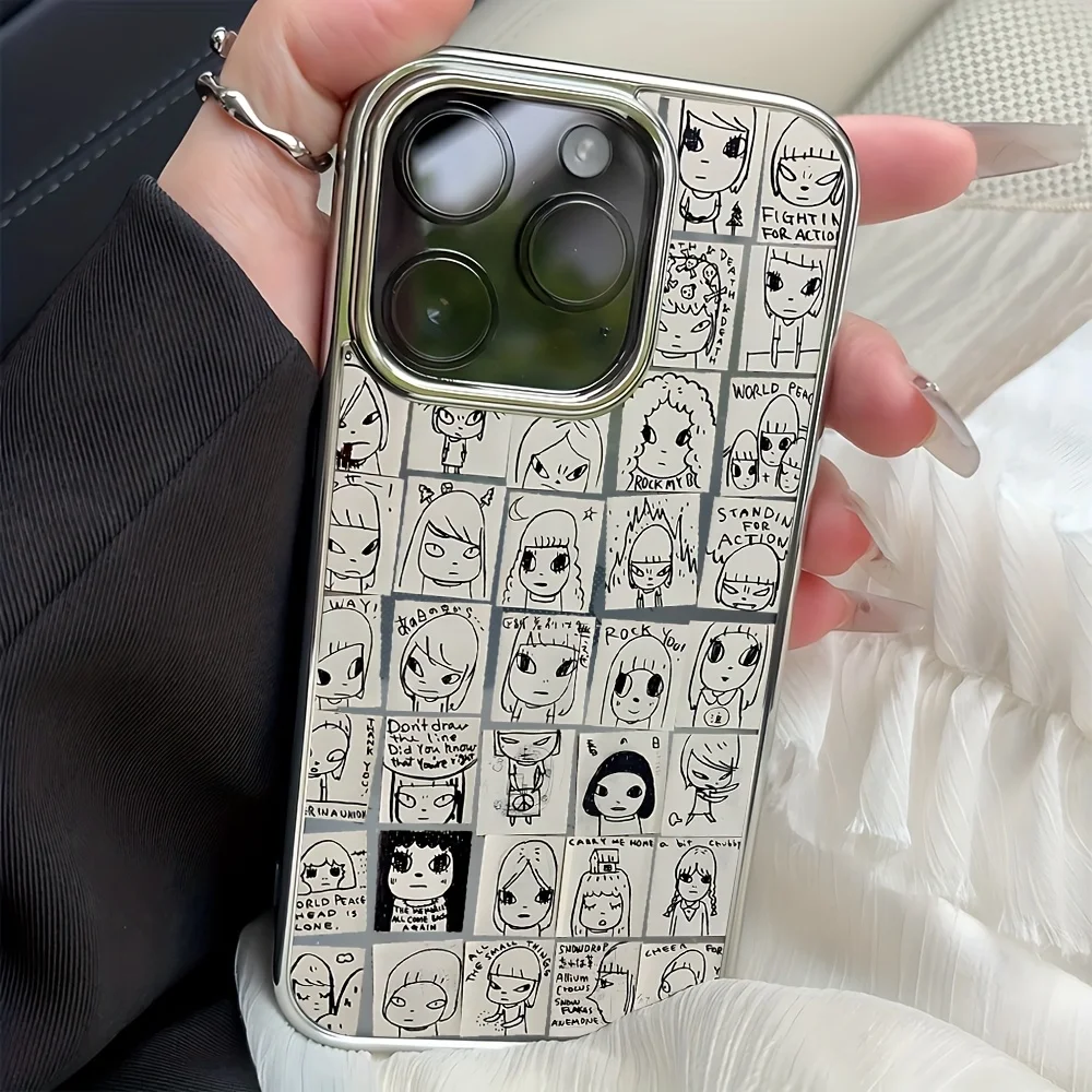 奈良美智 iPhoneケース iPhone 17 17e 16e 16 15 14 13 12 11 Air Pro