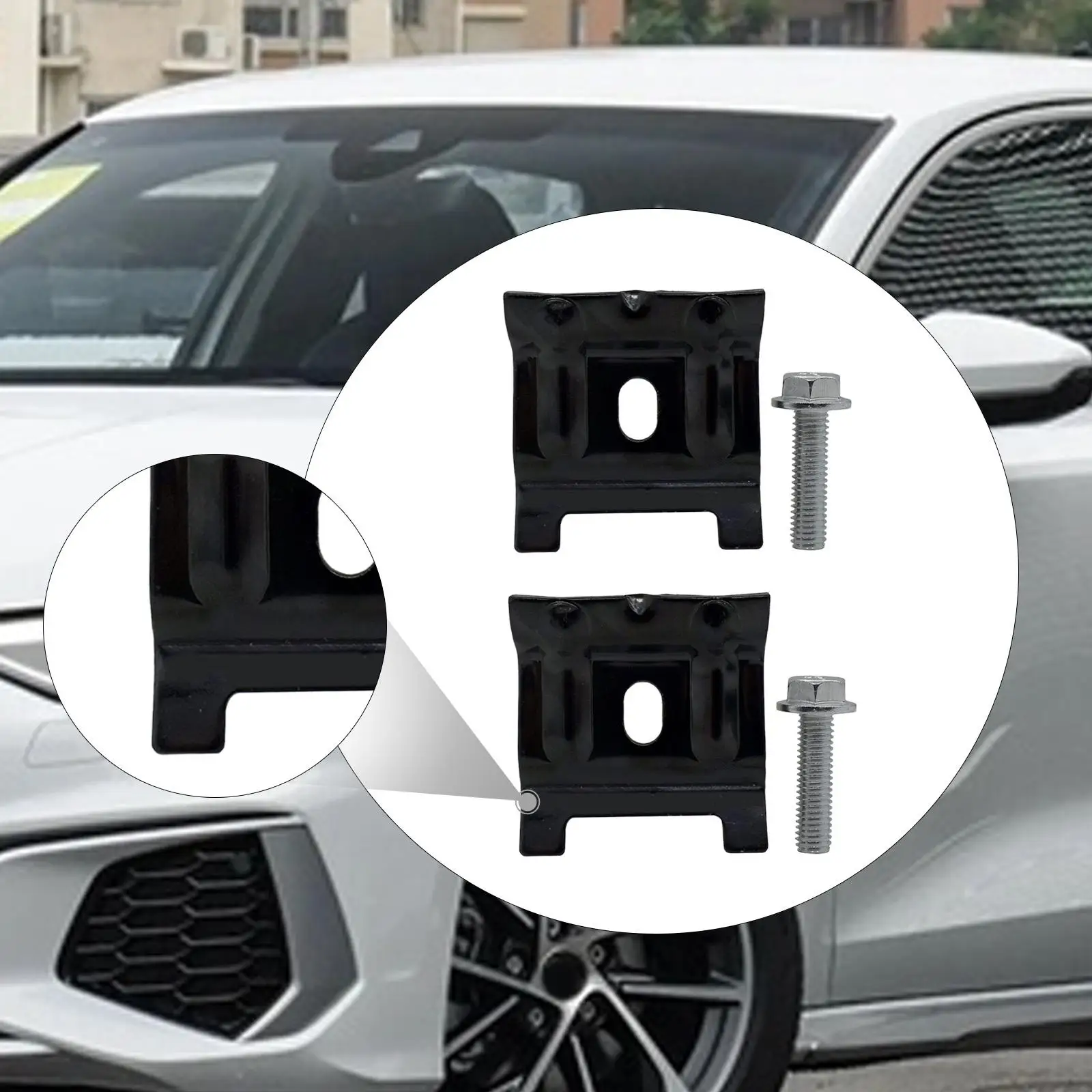 

2x Hold Down Clamps Brackets with Metal 1J0803219 High Performance Replacement for SUV Recreational Vehicle