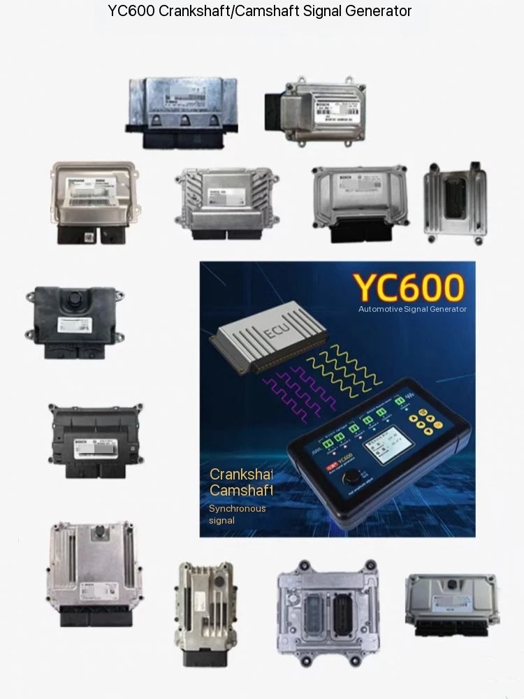 YC600 Auto CKP CMP Signal Generator Special Used for Automobiles Motorcycles Trucks Excavators ECU