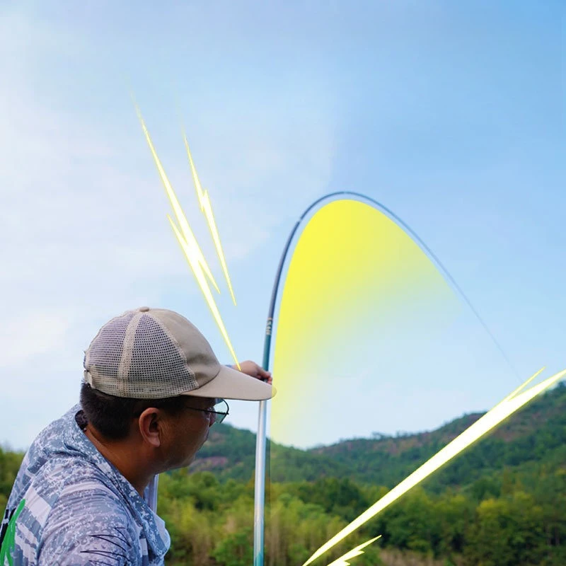 

Lightweight, large rod, silver carp and bighead carp, carbon, Taiwan fishing