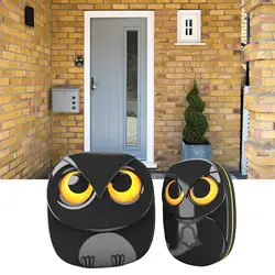 Wireless Driveway Security Alarm Decor Universal Accs Sturdy Simple to Use Doorbell for Shed Garage Front Porch UK Plug