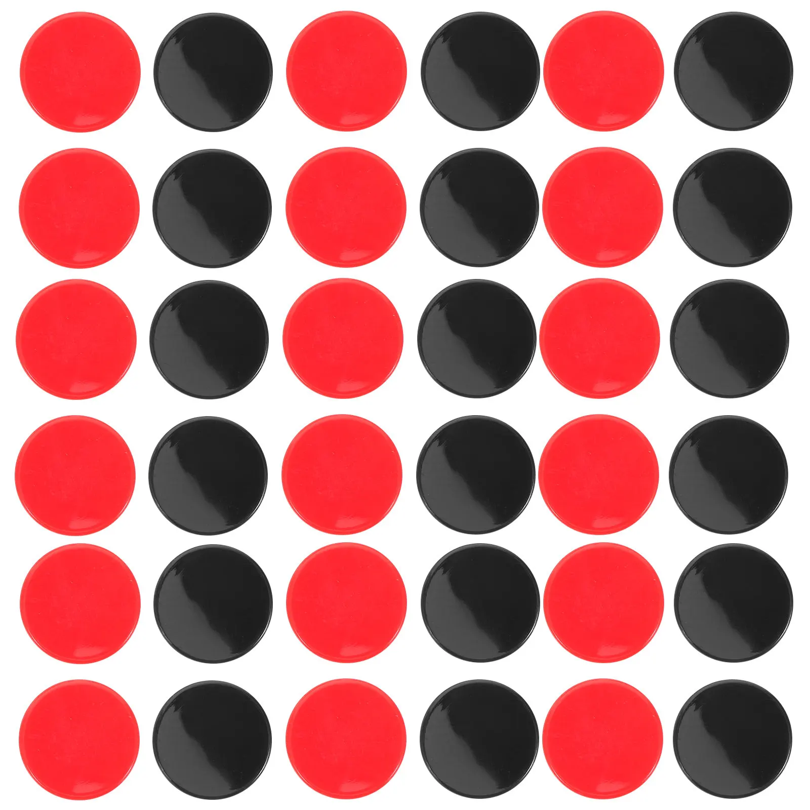 

200pcs Bingo 19Mm Plastic Counting Markers For Poker Math Classroom Poker Counting Chips Activities Playing Chips Bulk