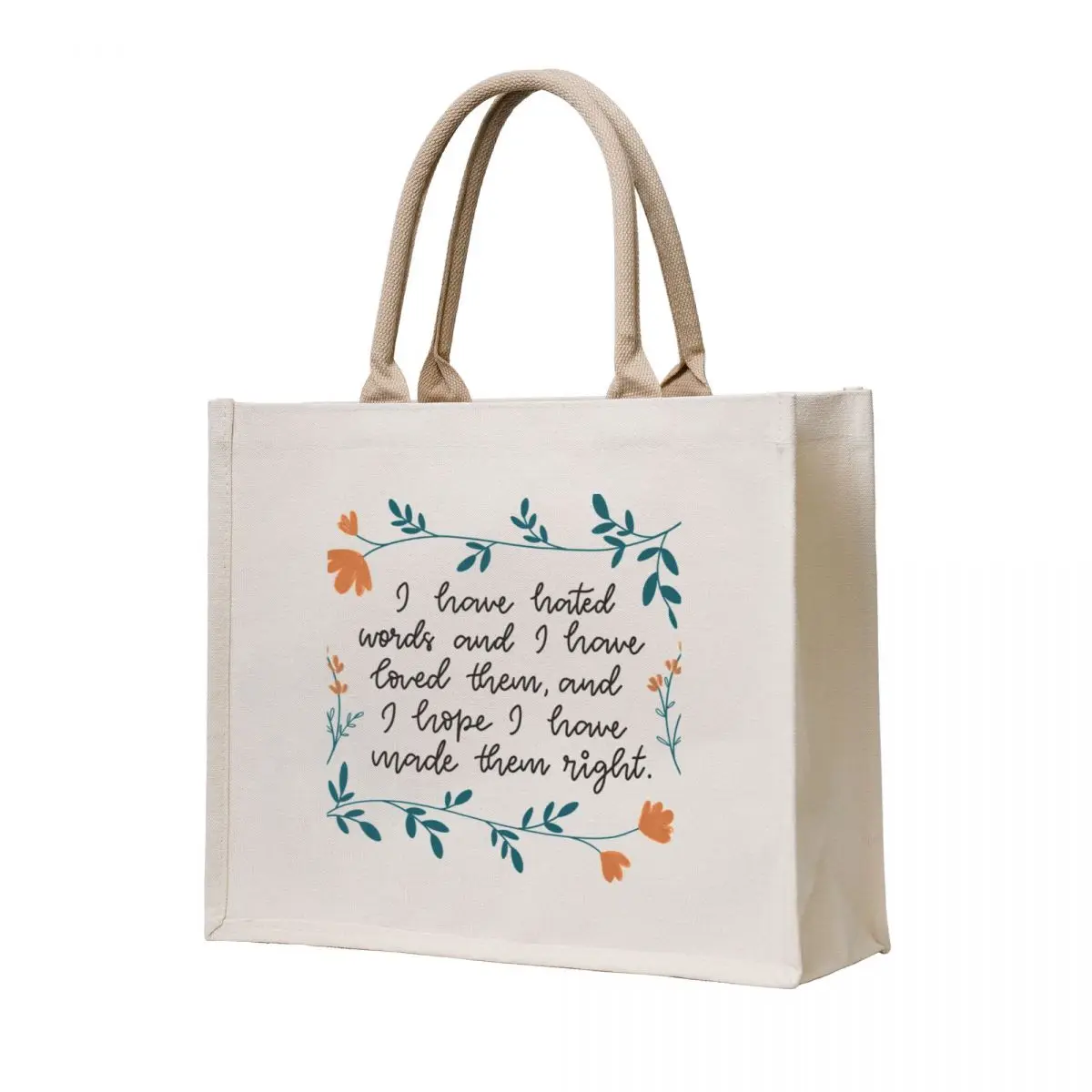

The Book Thief quote Tote Bag shopper bag women canvas tote bag custom Customizable tote