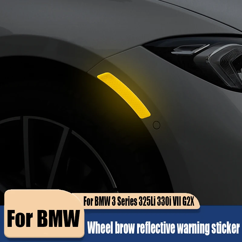 

Для BMW 3 серии 325Li 330i VII G2X колесо бровь светоотражающая предупреждающая наклейка автомобильные аксессуары для наружного украшения