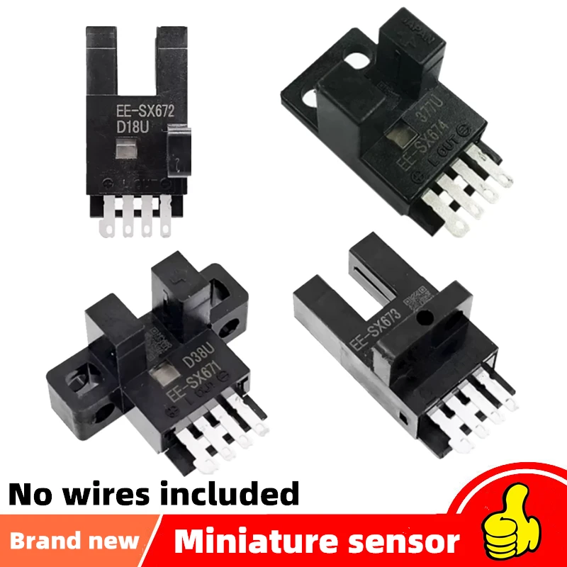 Sensor en miniatura EE-SX670/SX671/SX672/SX673A/SX674A.