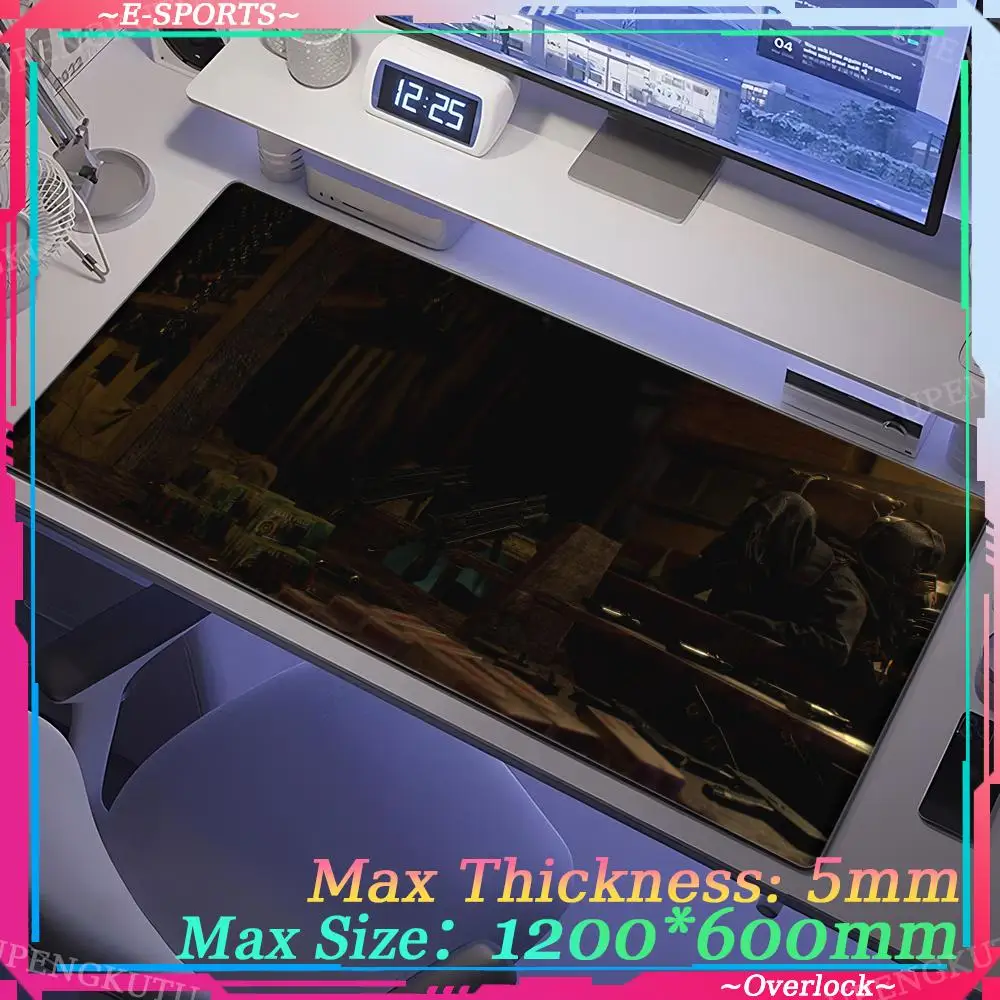 Mouse Pad Ergonomic mouse pads Desktop accessories Oversized Kawaii art Gaming R_resident_Evil_4