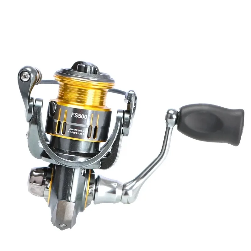 

TSURINOYA Light Game Ultra-light Spinning Fishing Reel FS 500 800 1000 4kg Drag Power 9+1 5.2:1 Bait Finesse Shallow Spool Reel