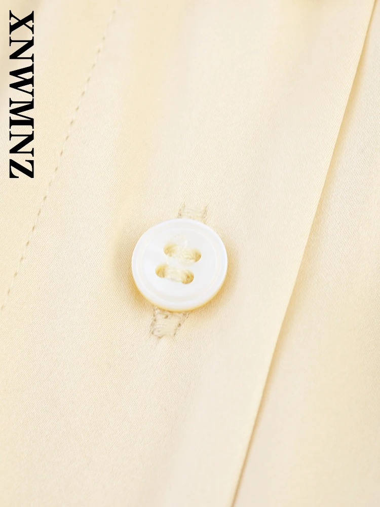 XNWMNZ 2025 夏の新製品女性シンプルな通勤ハイウエストファッション女性服カーキ長ズボンカジュアルボトムス