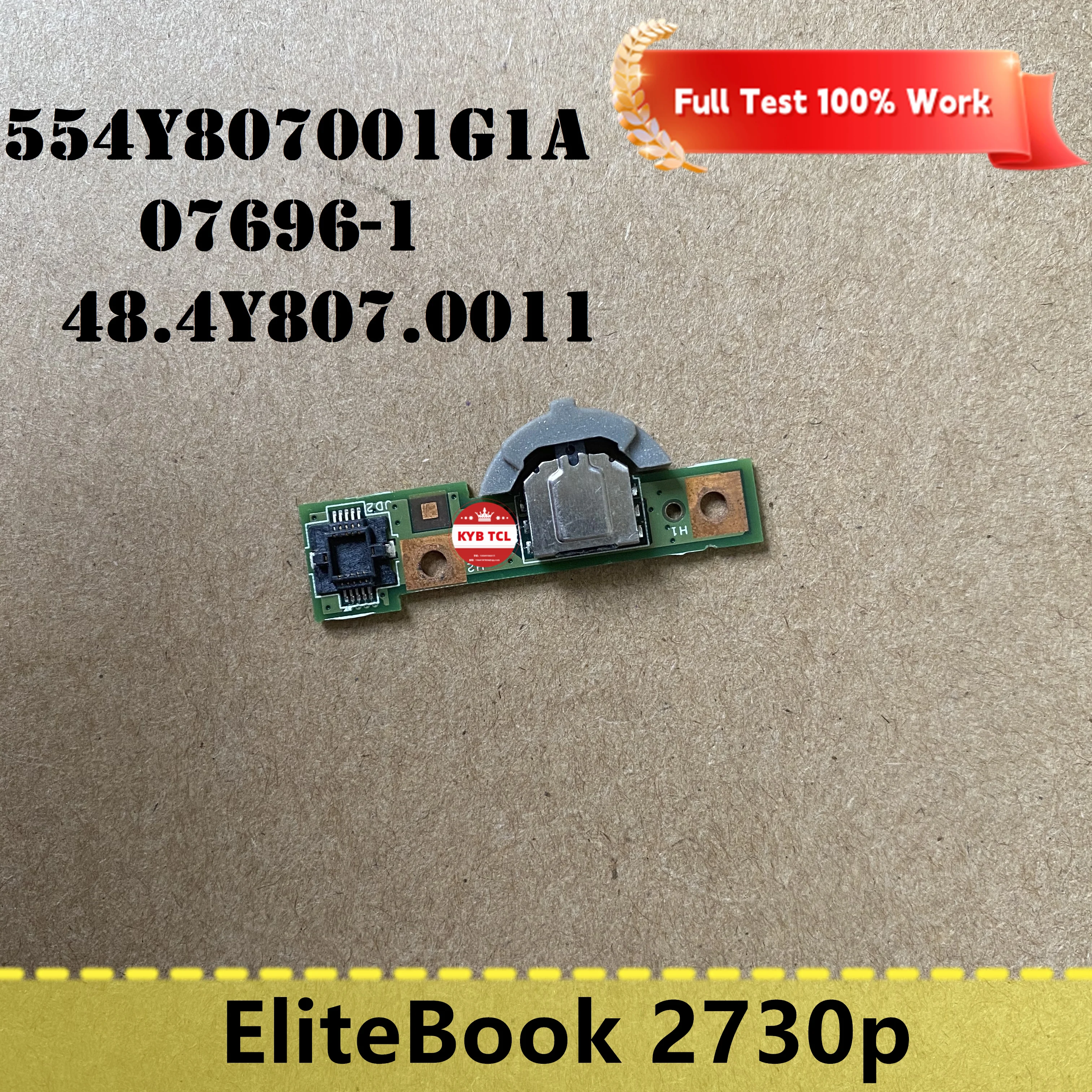 For HP Elitebook 2740P 2730P Laptop Jogdial Switch Board 09674-1 48.4DP12.011 554Y807001G1A 07696-1 48.4Y807.0011 Notebook