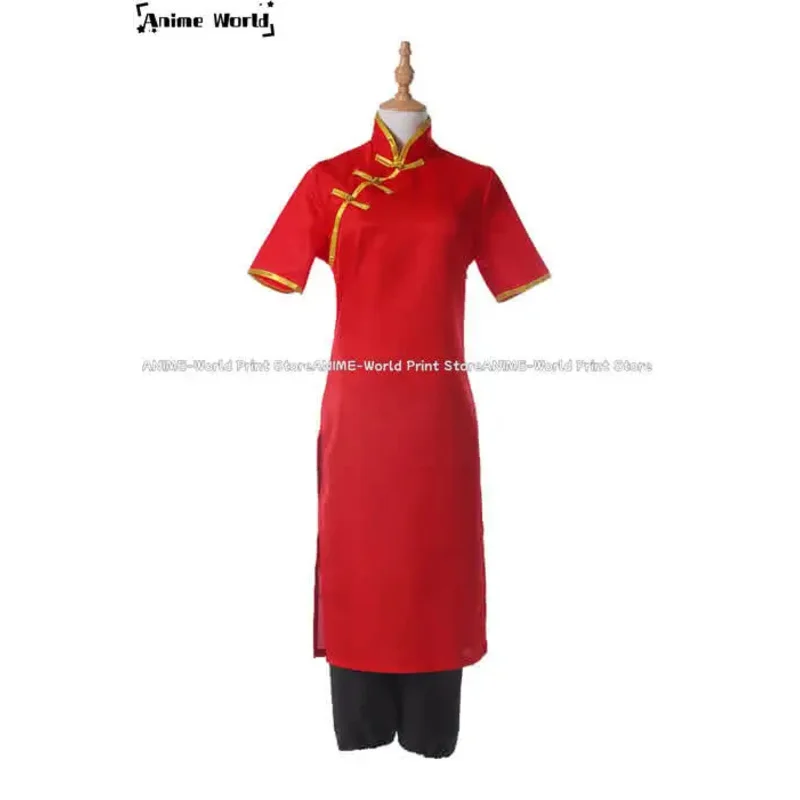 

《Нестандартный размер》Аниме Гинтама Кагура, 7-я версия, красное платье, аниме, косплей, костюмы x;3,v'6.f;9,