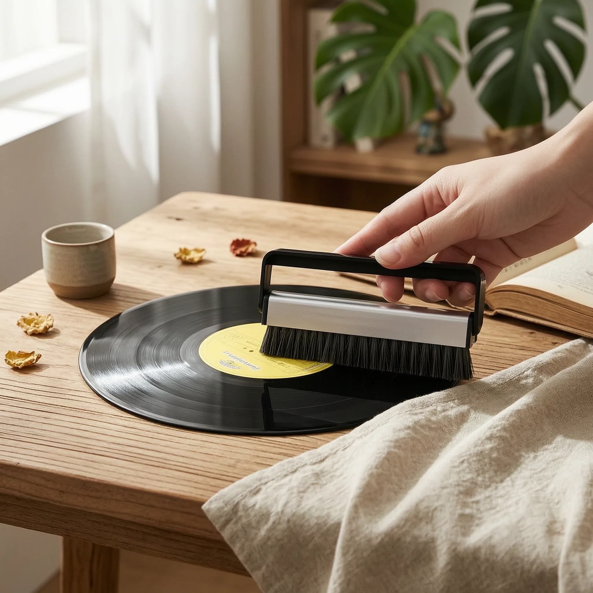 Turntable Calibration Tool Kit Accurate Cartridge Alignment Protractor Stylus Alignment Protractor Easy to Read for Audiophiles