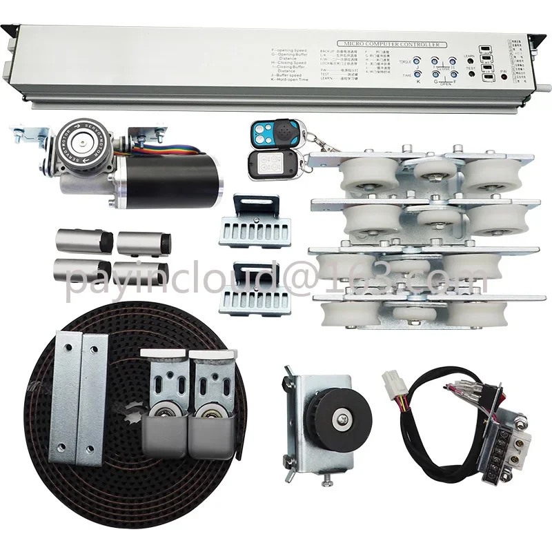 Automatic Door Unit 180 European Sensor Door Mute Motor Complete Set of Glass Access Controller Factory