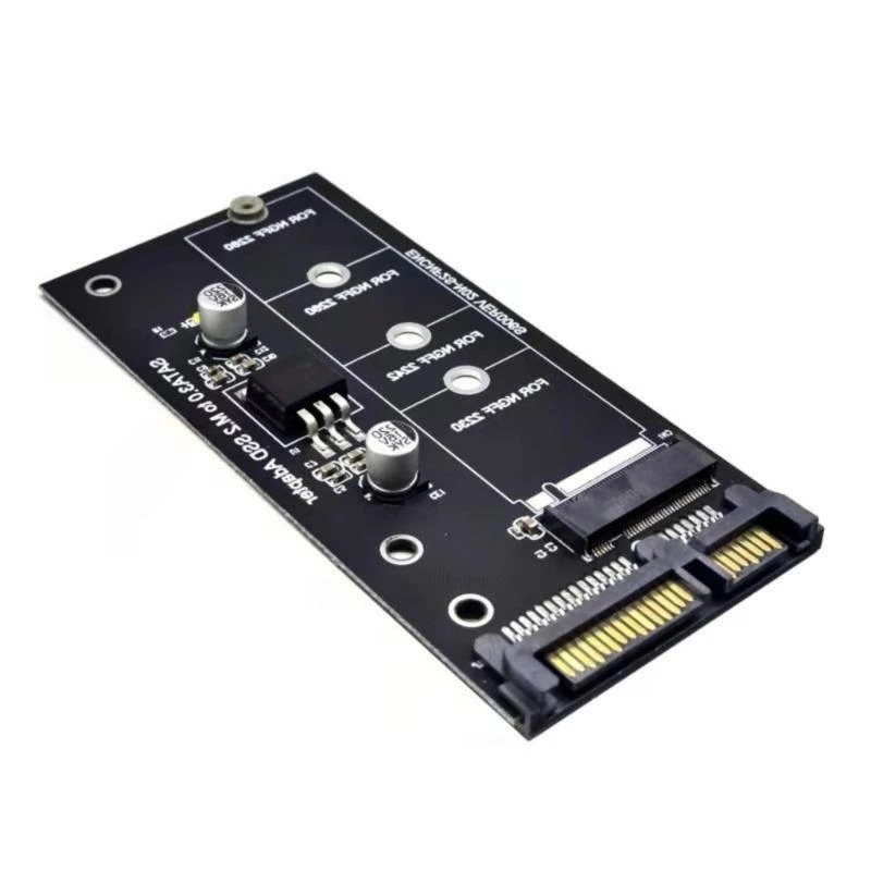 M.2 для SATA3 NGFFS SSDS CARD Adapter Card для быстрого подключения данных 6 Гбит / с в компьютерах и ноутбуках