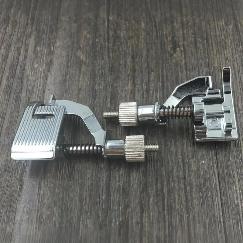 Metal Blind Hem Presser Foot Sewing Machine Part Multifunction Electric Sewing Tool for Home Sewing Craft Gift Accessory