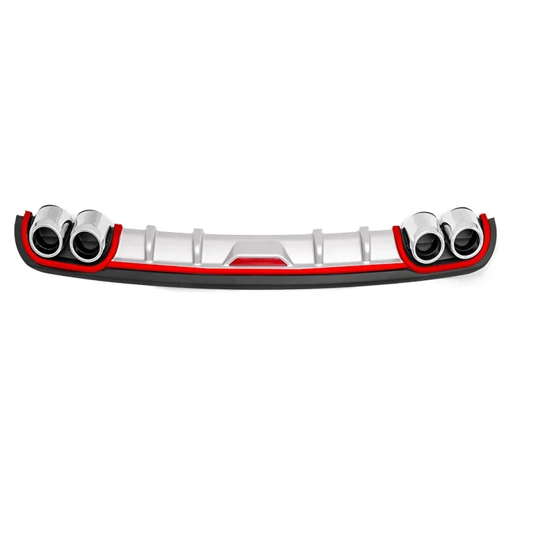 High Quality Wholesale Universal Bumper Spoiler Rear Spoiler Lip Racing Exterior Modification Accessories For Hatchback Sedan