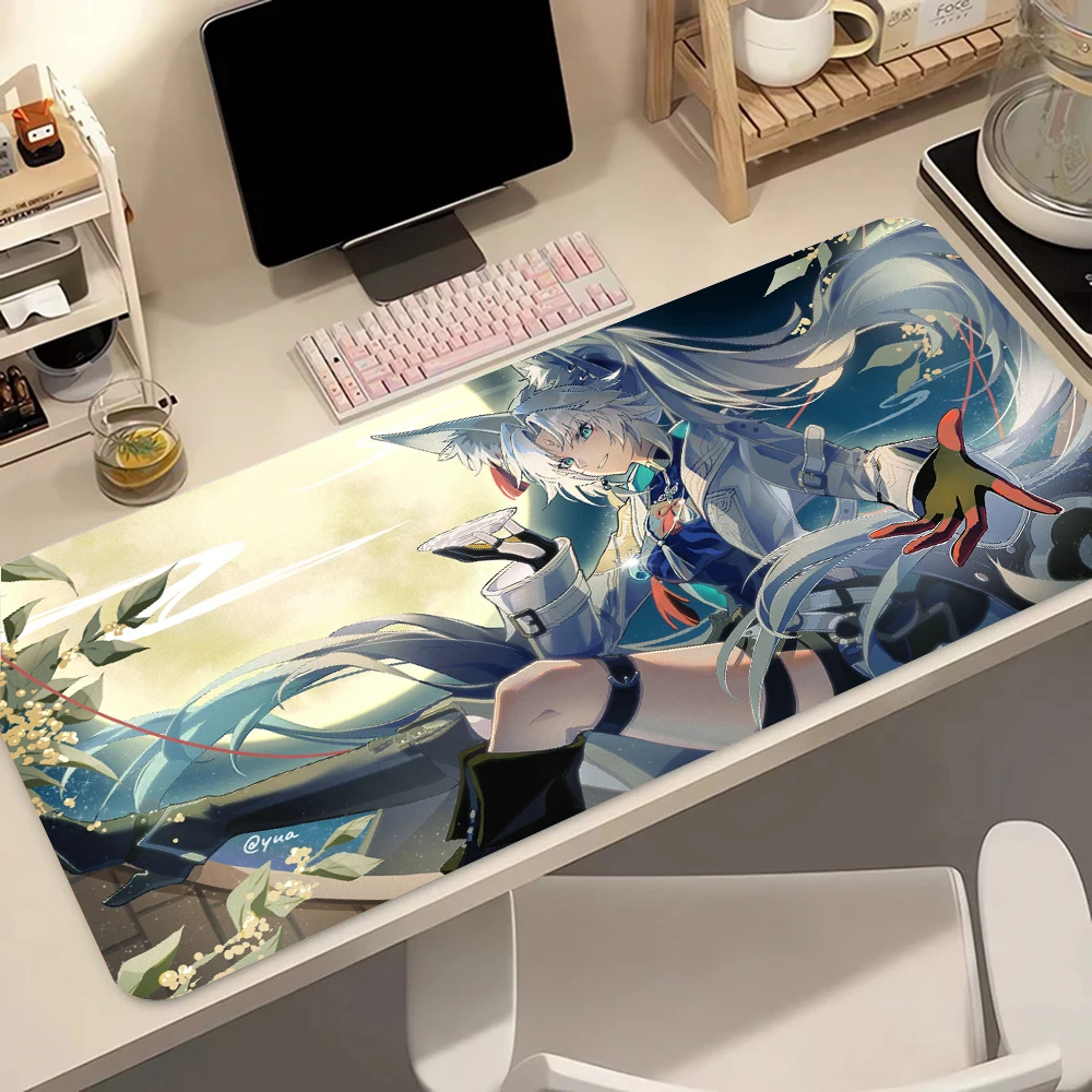 Honkai: Star Rail Feixiao MousePad Gamer Computer Accessories Keyboard Table Mat Mouse Pad Company Gaming Laptop Desk Accessory