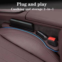 2pcs Car Seat Gap Filler Side Seam Plug Strip Leak-proof Filling for Mazda 3 Axela BM BN CX-30 DM CX-7 CX-8 CX-9 Accessories