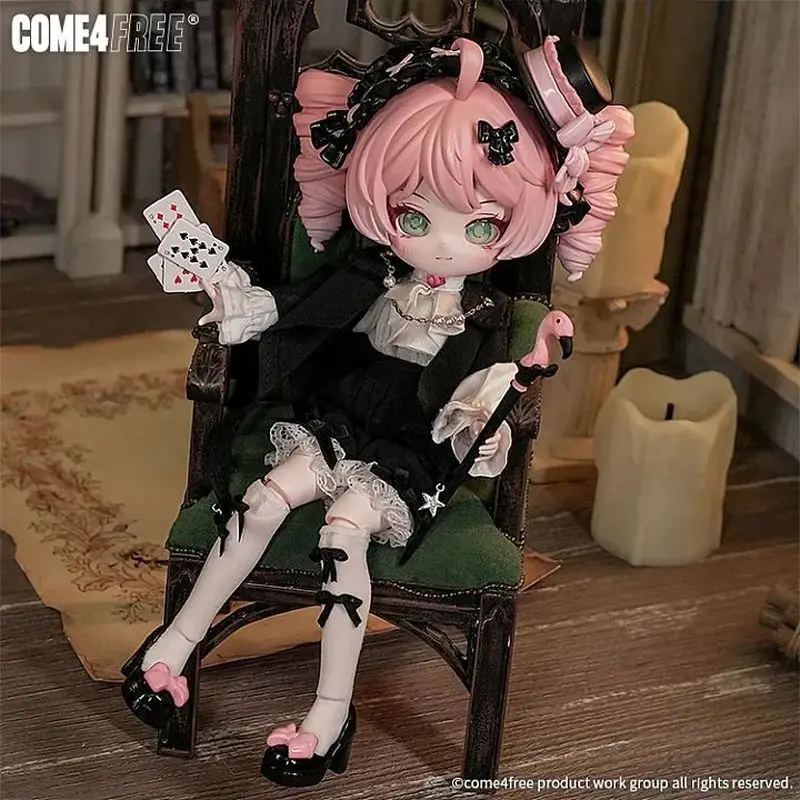 

Аутентичные Come4free Bjd Mi Sweet Fantasy Forest Series, подвесная карта ручной работы с фламинго, ограниченная серия, подарок для девочек