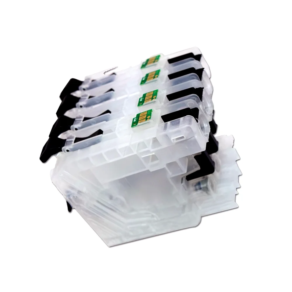 Refillable Ink Cartridge With Auto Reset Chip For Brother LC103 XL LC105 LC101 LC107 LC109 J6720DW J6920DW J285DW J470DW Printer