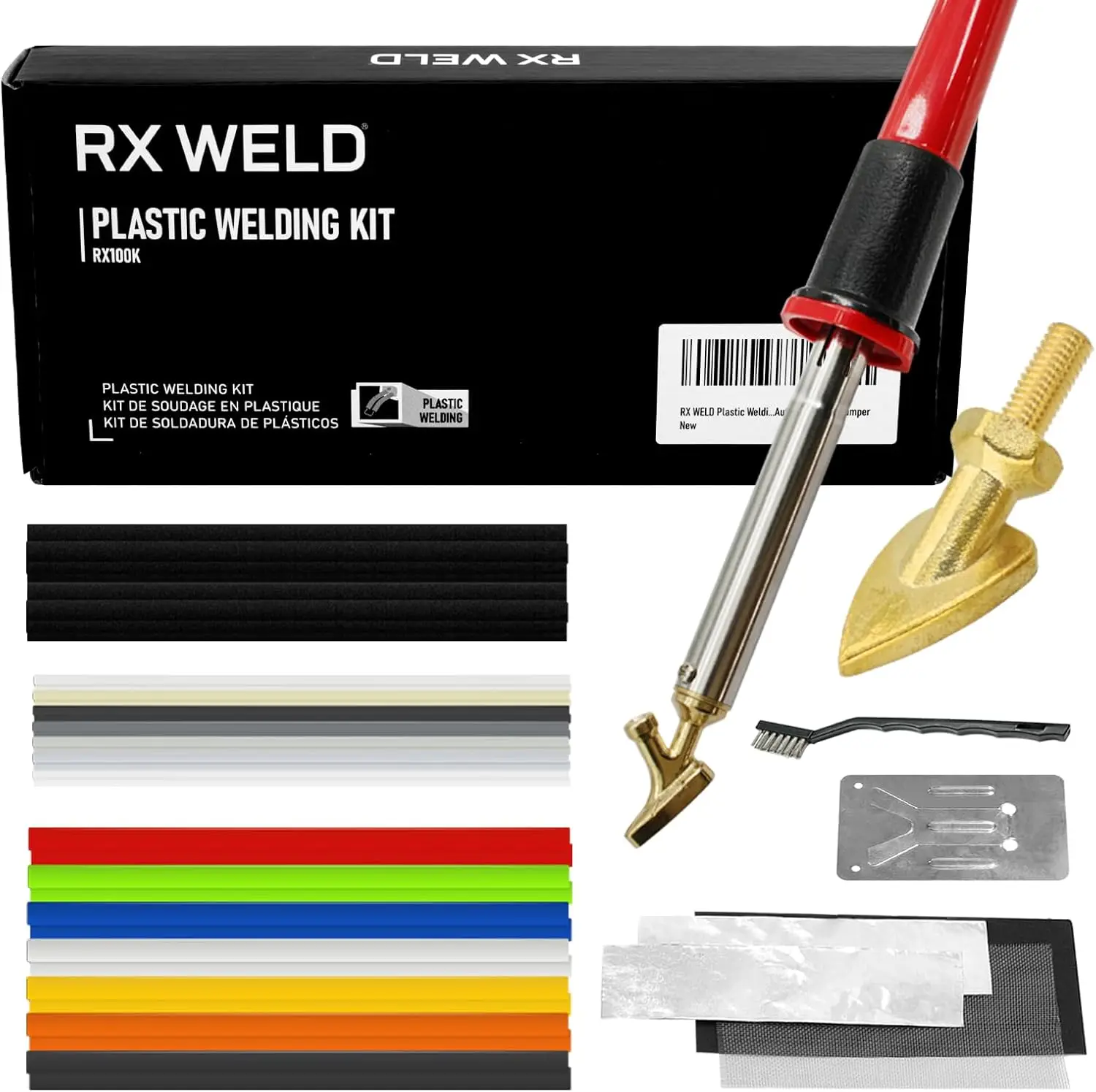

Plastic Welding Kit,100W Plastic Welder,Plastic Repair Kit for Automotive Car Bumper