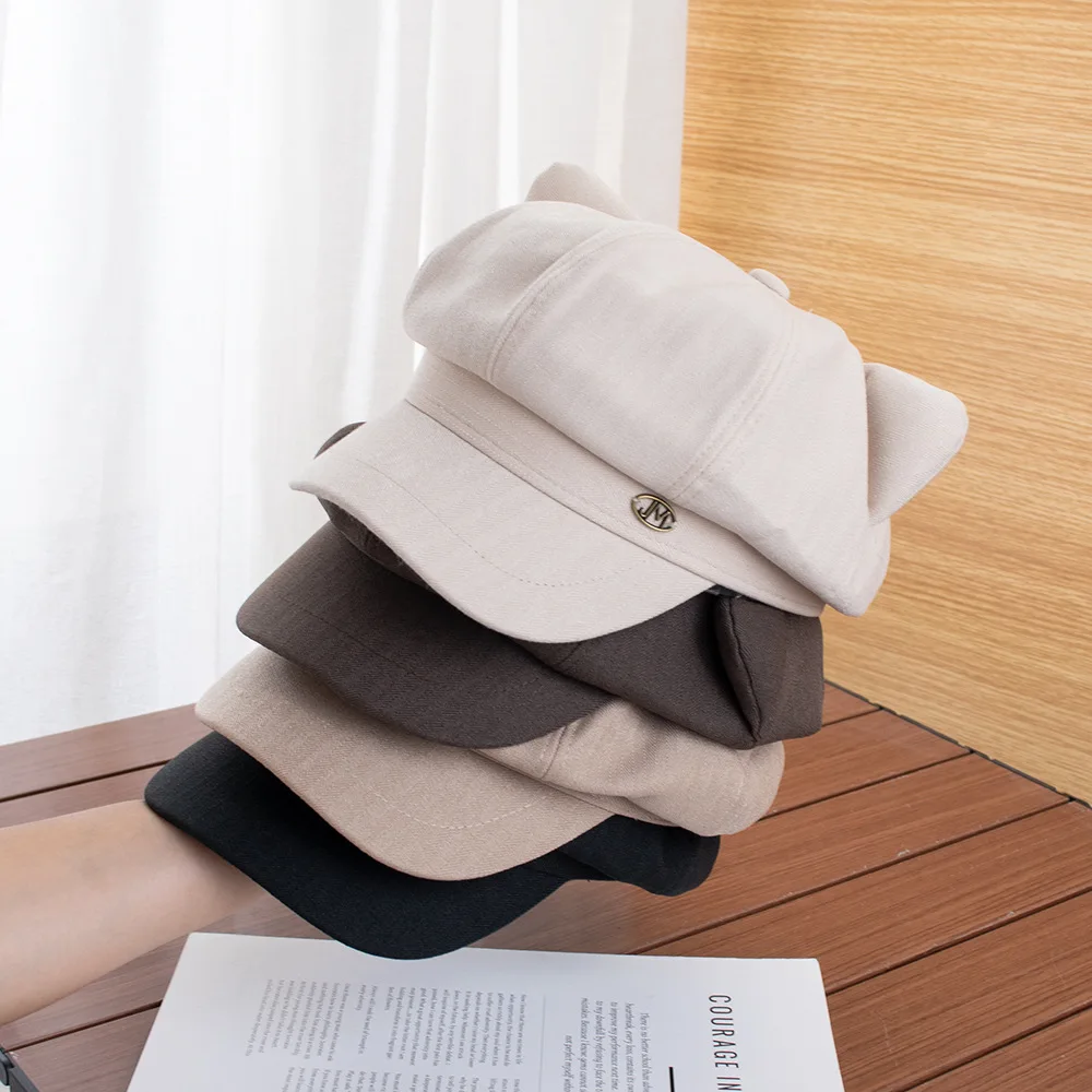 boina-octogonal-feminina-com-orelhas-fofas-estilo-coreano-chapeu-casual-da-moda-bone-bico-de-pato-doce-para-meninas-no-outono-inverno