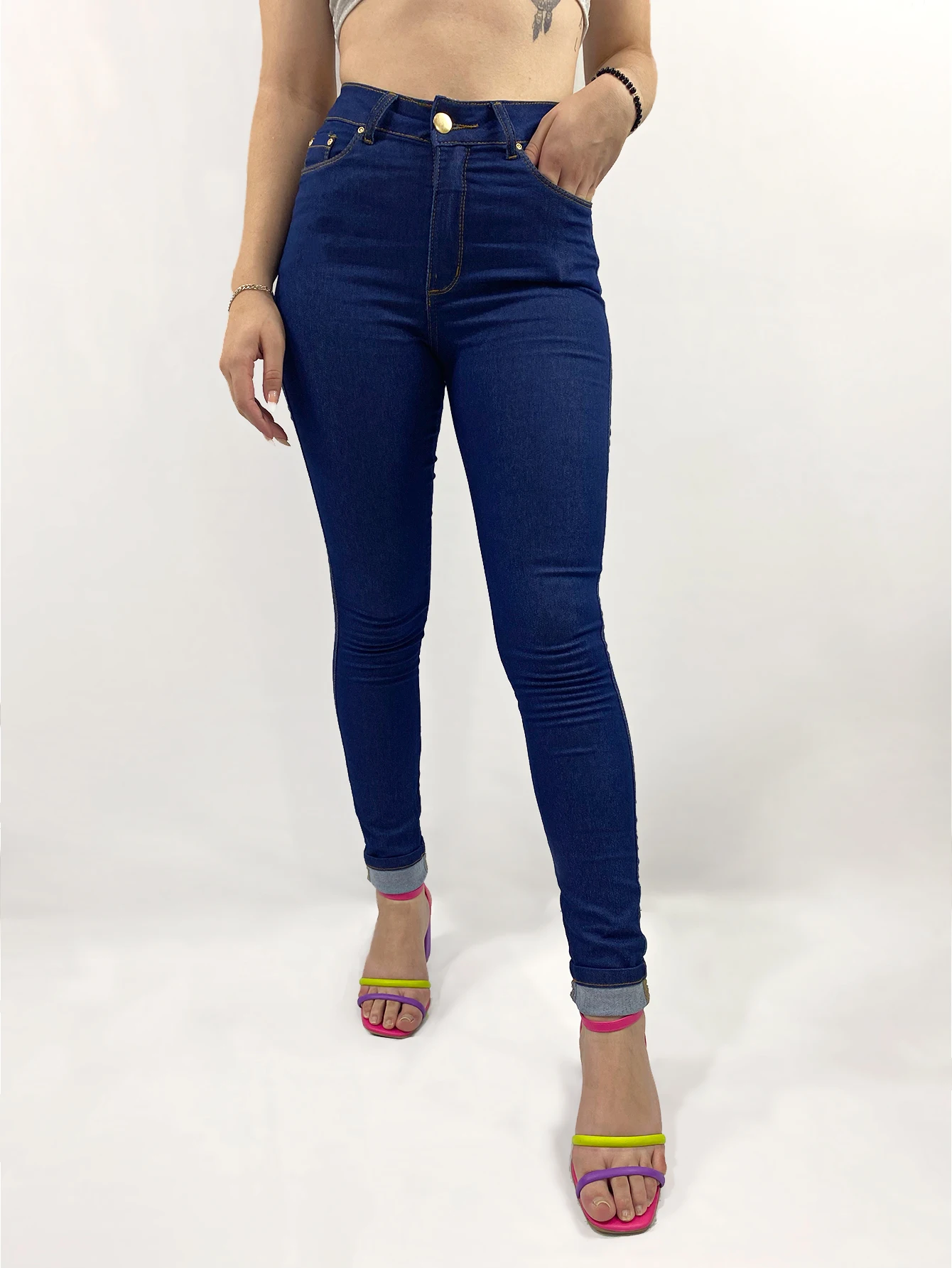 Women's Skinny Dark Jeans