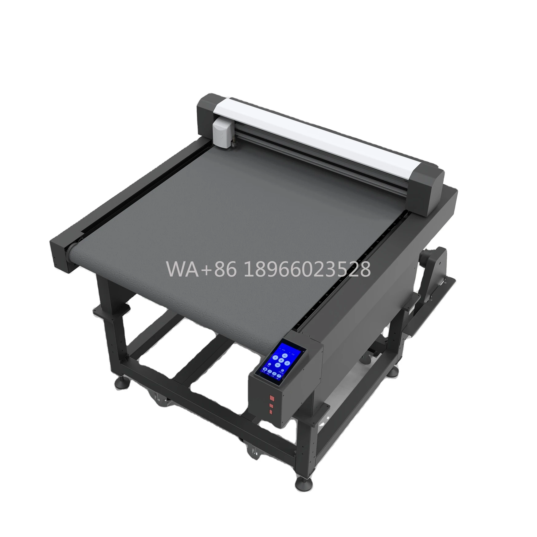 QK-6060C Macchina grafica per taglio fustellatrice digitale a base piatta con etichetta in cristallo PET automatica