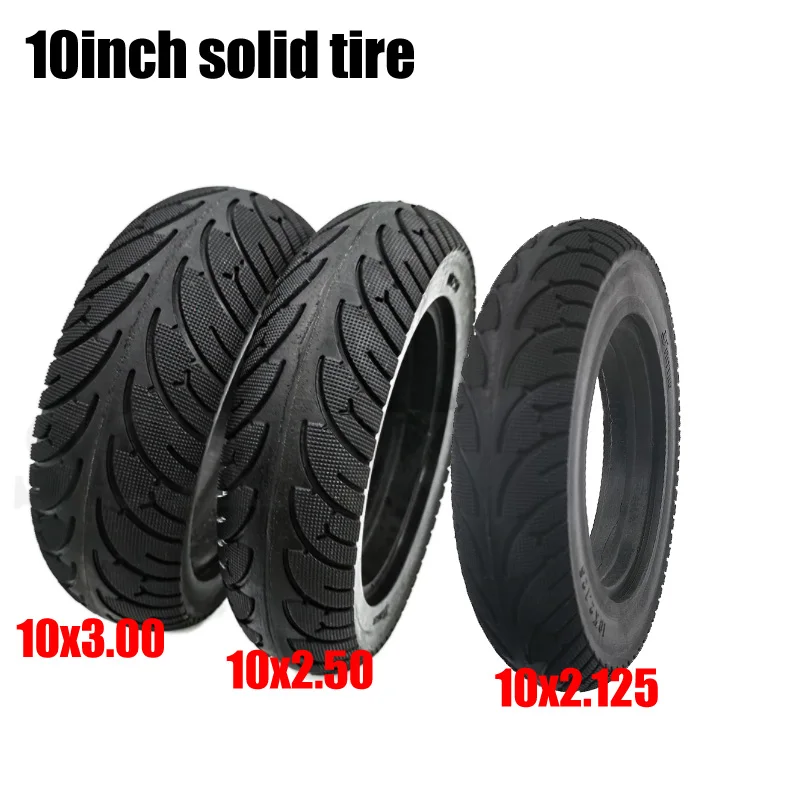 

10x2.50 Tubeless Wheel Tyres Solid Tyre Inflation 10x2.125 for 10 inch Electric Scooter Accessory 10x3.00 Tires