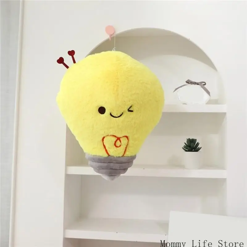 유아용 기발한 전구 플러시 장난감 세트 부드러운 닭 모양 디자인 안전한 씹을 수 있는 아기 선물