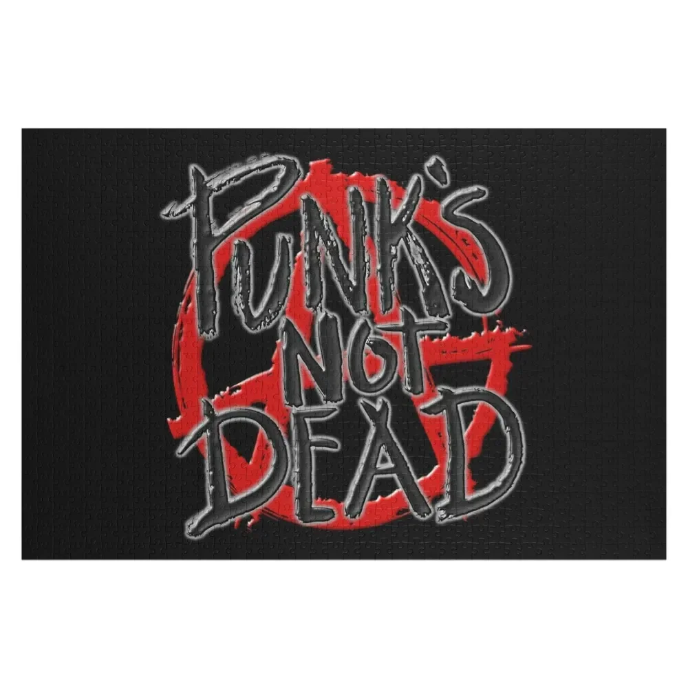 

PUNKS NOT DEAD Jigsaw Puzzle Baby Toy Custom Name Wood Wood Adults Custom With Photo Puzzle