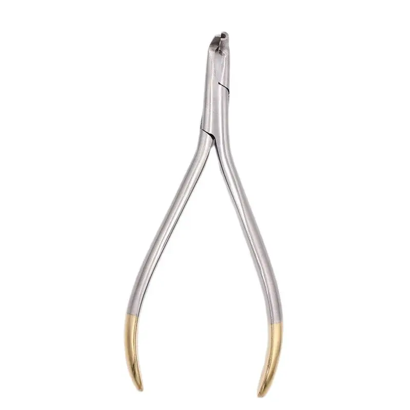 1 piece Dental Orthodontic Instruments Lingual Wire NiTi Cinch Back Plier Orthodontic Forcep Tool Max for 0.7mm