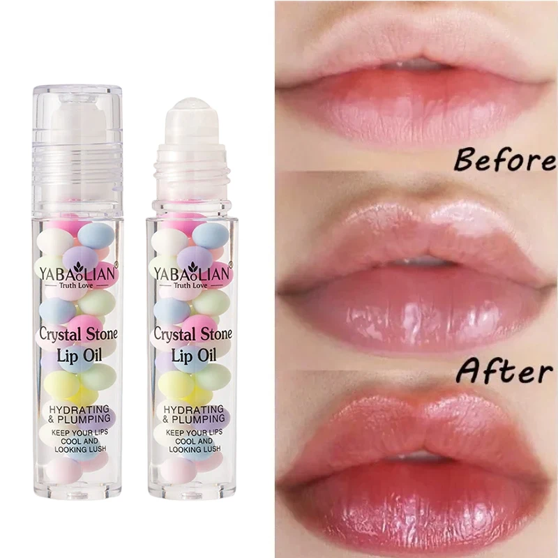 

Instant Volumising Lip Plumper Oil Collagen Lip Plumping Gloss Moisturizer Repair Makeup Increases Elasticity Sexy Lip Cosmetics