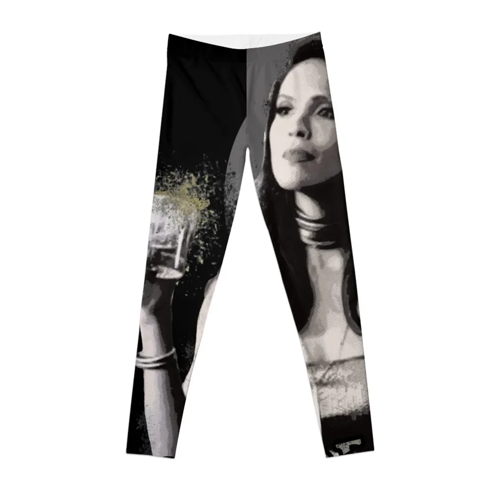 

My Demon Tends The Bar Leggings Pants sport harem pants sporty woman gym Women's gym Womens Leggings